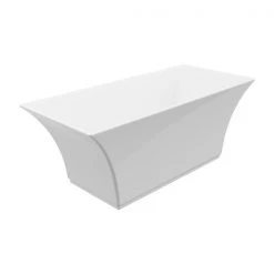 A&E Bath & Shower Abzu-NF Freestanding Bathtub - 67-in - White
