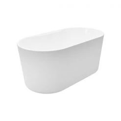A&E Bath & Shower Retro-NF Freestanding Bathtub - 56-in - White