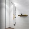 A&E Bath & Shower Vista VIII Black Bath and Shower Panel - White -Cheap A&E Bath Store 330007822 AlternateImage1 l
