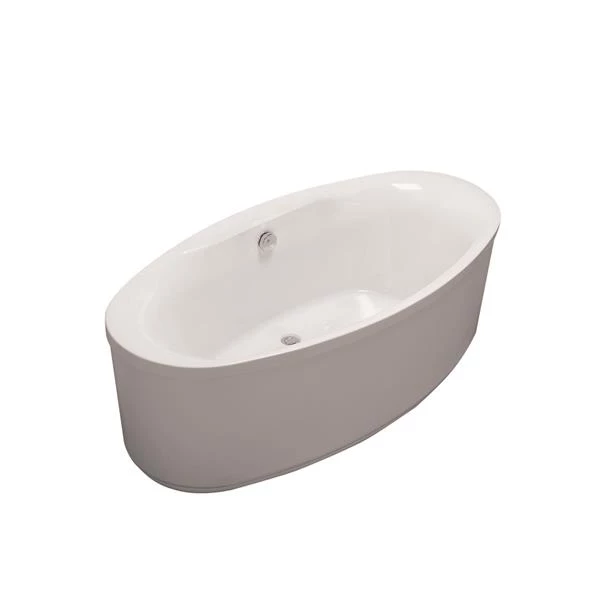 A&E Bath & Shower Dallas Freestanding Tub No Faucet - 67-in - White 3 A&E Bath & Shower Dallas Freestanding Tub No Faucet - 67-in - White
