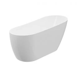 A&E Bath & Shower Riviera Freestanding Bathtub - 67-in - White
