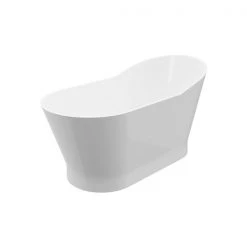 A&E Bath & Shower San Diego Freestanding Bathtub - 59-in - White
