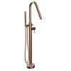 A&E Bath & Shower Vienna Freestanding Faucet - Angle Spout - Rose Gold -Cheap A&E Bath Store 330700065 MainImage 001 l