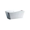A&E Bath & Shower Omaha Freestanding Bathtub - 67-in - White -Cheap A&E Bath Store 330700092 MainImage 001 l