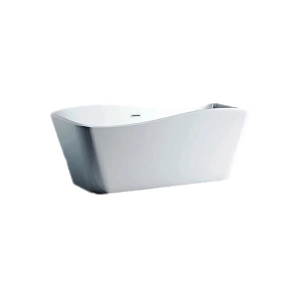 A&E Bath & Shower Omaha Freestanding Bathtub - 67-in - White 3 A&E Bath & Shower Omaha Freestanding Bathtub - 67-in - White