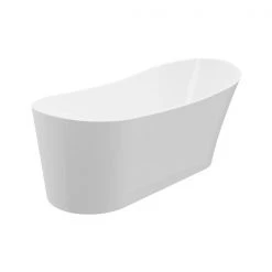 A&E Bath & Shower Paris Freestanding Bathtub - 67-in - White