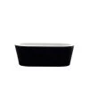 A&E Bath & Shower Tampa Freestanding Bathtub - 67-in - Black Matte -Cheap A&E Bath Store 330700100 MainImage 001 l