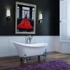 A&E Bath & Shower Dorya SKR Clawfoot tub - 59-in - White -Cheap A&E Bath Store 330700103 AlternateImage6 l
