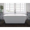 A&E Bath & Shower Holland Rectangular Acrylic Center Drain Bathtub - 29.5-in x 67-in - White High-Gloss Acrylic -Cheap A&E Bath Store 330783313 AlternateImage1 l