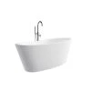 A&E Bath & Shower 35.83-in W x 66.22-in L White High-Gloss Acrylic Reversible Drain Freestanding Bathtub -Cheap A&E Bath Store 330868009 AlternateImage1 l