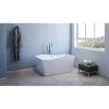 A&E Bath & Shower 30.3-in W x 59.25-in L White High-Gloss Acrylic Rectangular Centre Drain Freestanding Bathtub -Cheap A&E Bath Store 330868012 AlternateImage3 l