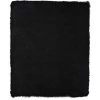 A&E Bath & Shower 4-ft x 6-ft Black Faux Sheepskin Plush Rectangular Indoor Solid Rug -Cheap A&E Bath Store 330950847 MainImage 001 l