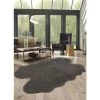 A&E Bath & Shower 4-ft x 6-ft Grey Faux Fur Plush Irregular Indoor Solid Rug -Cheap A&E Bath Store 330950877 AlternateImage1 l