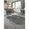A&E Bath & Shower 4-ft x 6-ft Grey Tip Faux Sheepskin Plush Irregular Indoor Solid Rug -Cheap A&E Bath Store 330950885 AlternateImage1 l