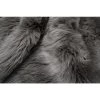 A&E Bath & Shower 2-ft x 3-ft Grey Faux Sheepskin Plush Irregular Indoor Solid Rug -Cheap A&E Bath Store 330950929 AlternateImage2 l
