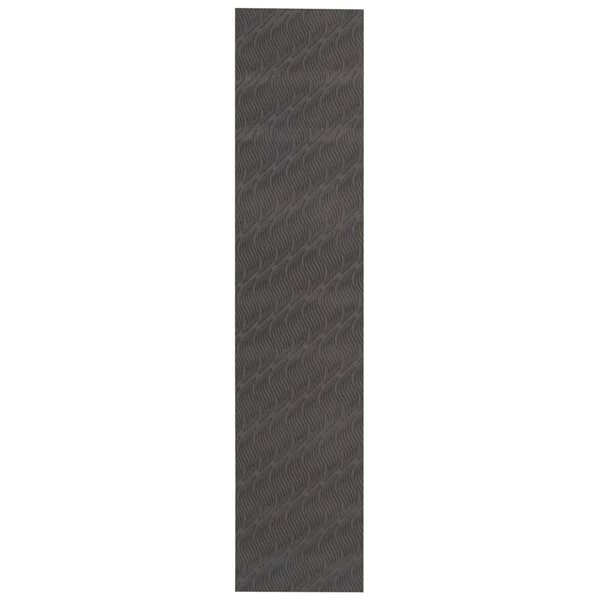 A&E Bath & Shower Leland 2-ft x 16-ft Black Rectangular Indoor Geometric Rug 3 A&E Bath & Shower Leland 2-ft x 16-ft Black Rectangular Indoor Geometric Rug