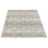A&E Bath & Shower Rio 5-ft x 7-ft Silver/Petrol Grey Rectangular Indoor Geometric Rug -Cheap A&E Bath Store 330950935 AlternateImage2 l