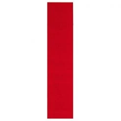 A&E Bath & Shower Leland 2-ft x 24-ft Red Rectangular Indoor Geometric Rug